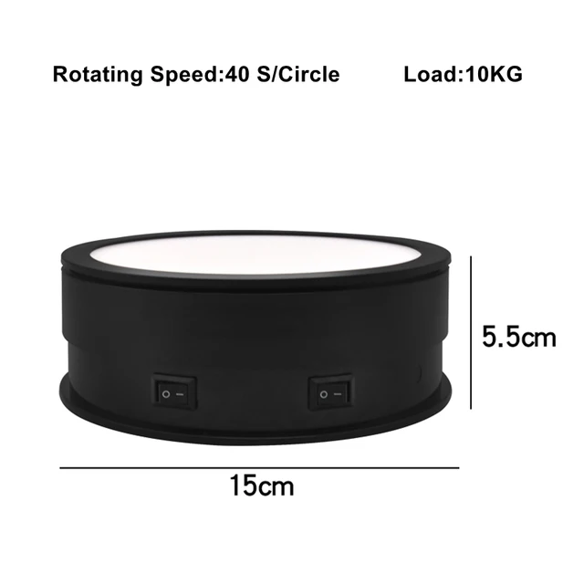 

Электрический поворотный стол с подсветкой T15/T30