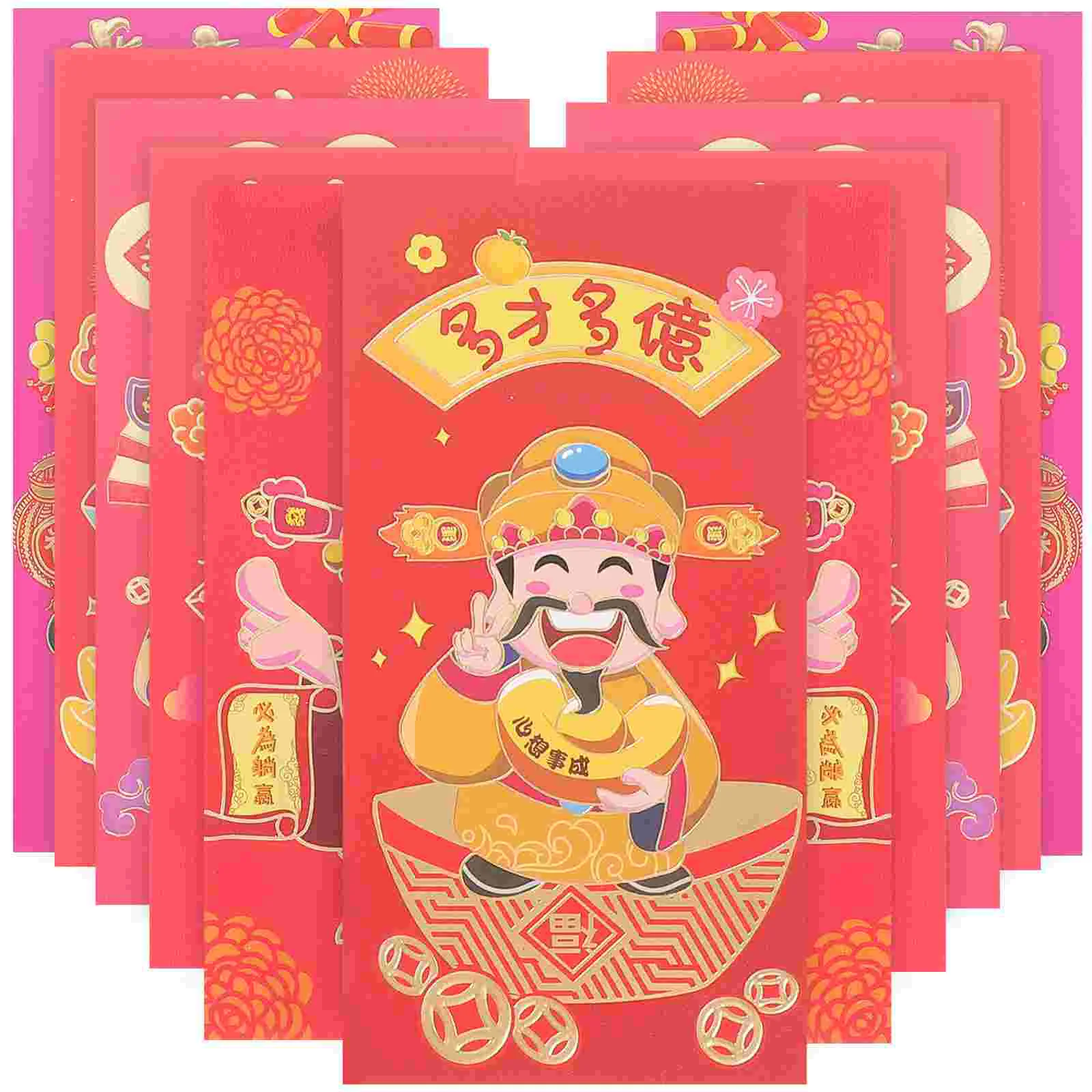 

Red Money Chinese Packets Envelopes Year Rabbitspring Festival Pocket New Envelope Traditional Zodiac Fortune Packet Wedding