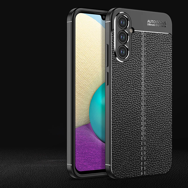 For Cover Samsung Galaxy A34 Case For Samsung A34 Capas Back Shockproof TPU Soft Leather For Fundas Samsung A73 A53 A54 A34 A 34