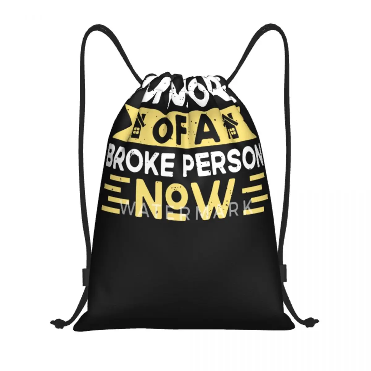 

Теперь я больше сломанного человека, владелец дома, сумки на шнурке, регулируемые Наплечные ремни, застежка-шнурок для ежедневного хорошего подарка