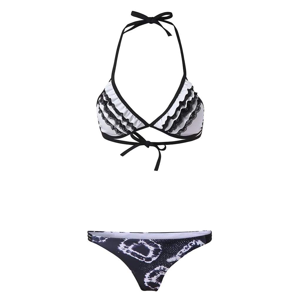 

Womens Padded Push-up Bra Bikini Set Swimsuit Bathing Suit Swimwear Beachwear