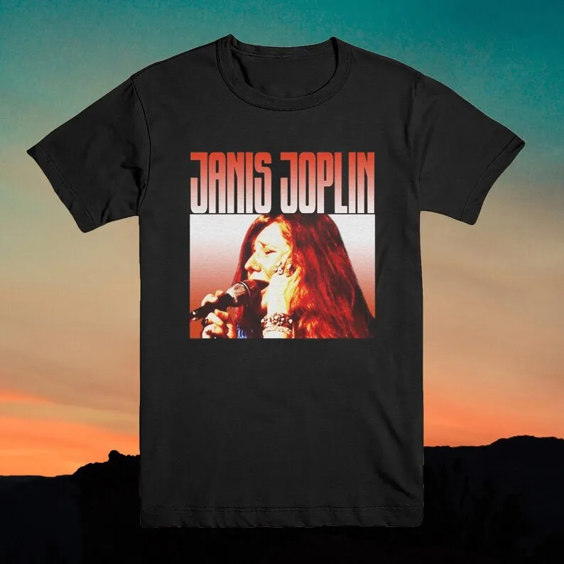 

Janis Joplin T Shirt Vintage Style Shirt 90S Inspired Classic T-Shirt