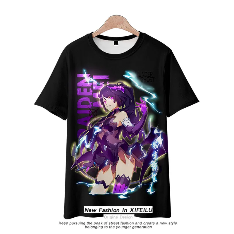 

Футболка с капюшоном в стиле аниме Genshin Impact, шорты с капюшоном, костюм для косплея, летняя Свободная рубашка унисекс в стиле хаори, штаны, топ...