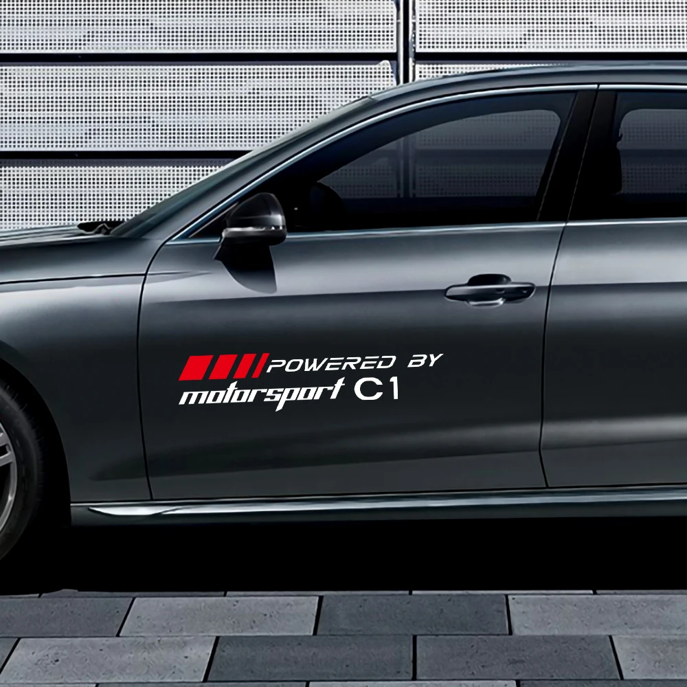 2 шт. декоративные наклейки на дверь CITROEN C1 C3 C4 C4L C6 C5 VTS