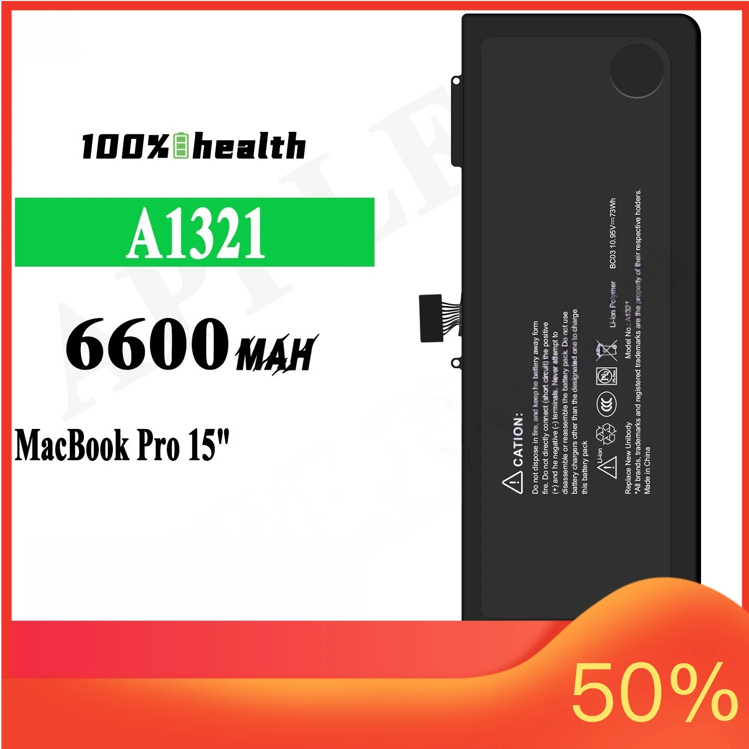 Фото Аккумулятор для ноутбука Apple MacBook Pro 15