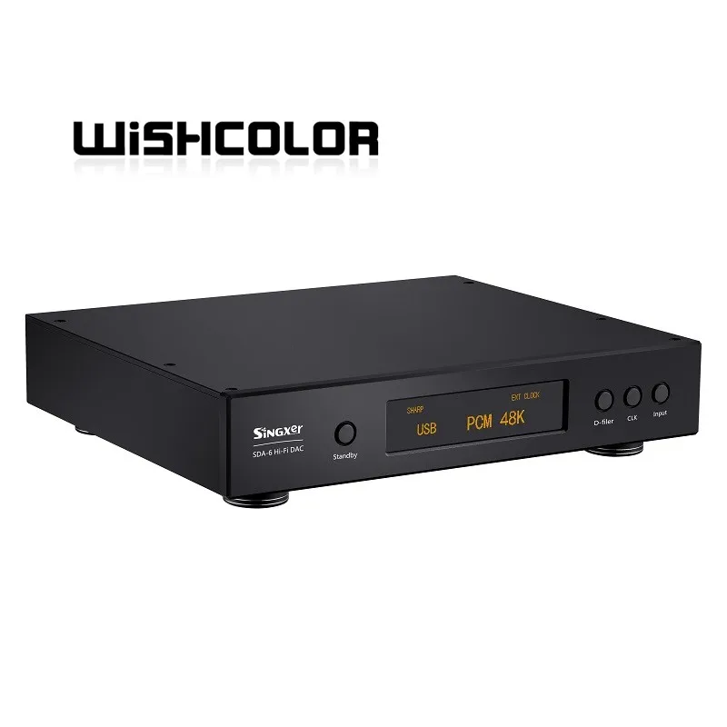 

Wishcolor Singxer SDA-6 DAC декодер DSD512 AK4499 NOS, расширенная версия
