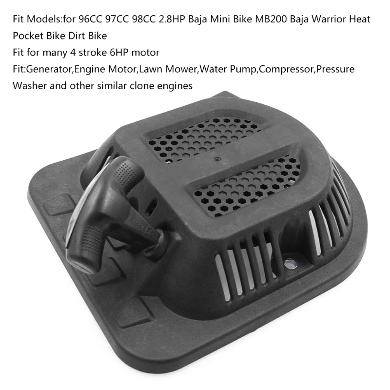 Ручной стартер для мини-велосипеда мощностью 2 8 л.с. 4-тактный двигатель