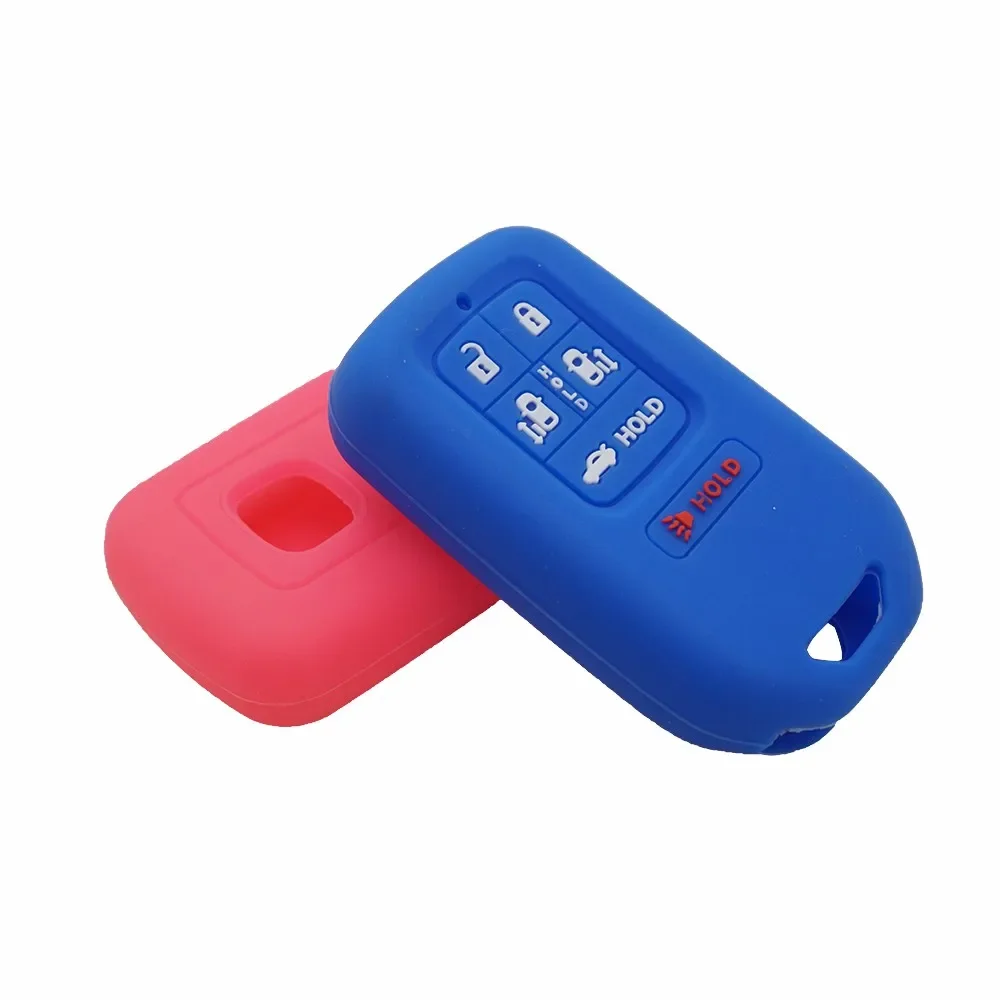 Xinyuexin силиконовый чехол для автомобильного ключа FOB Honda AOdyssey Freed Elysion MPV куртка с