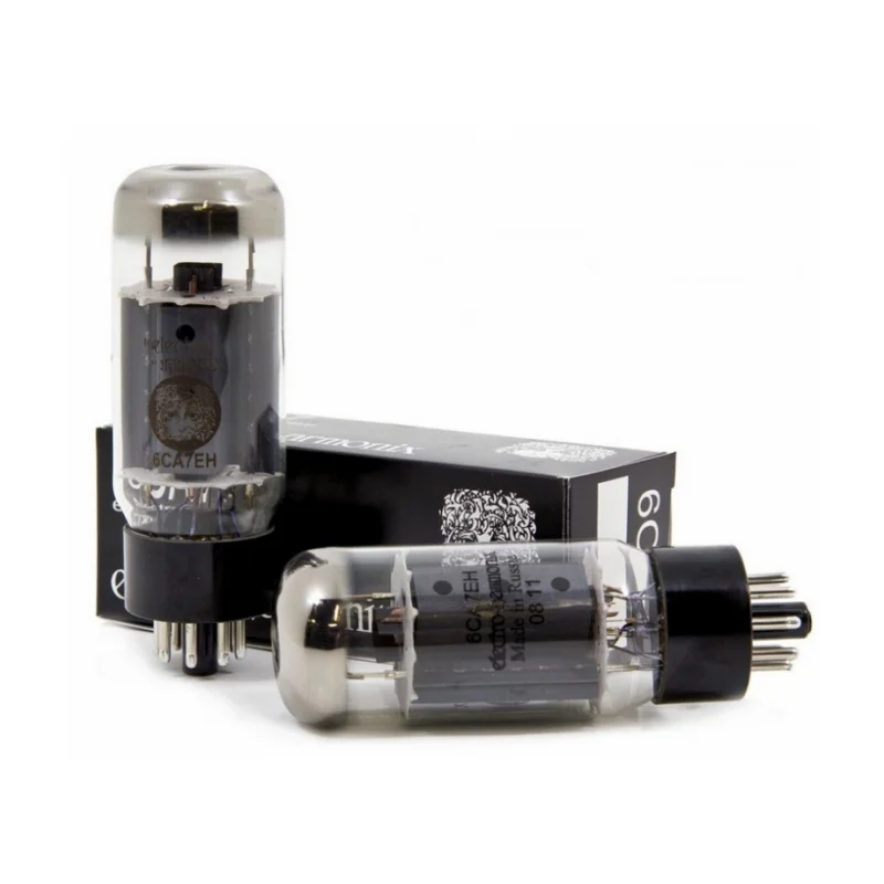

Russian EH 6CA7 vacuum tube straight generation EL34 6P3P vacuum tube original authentic close pairing