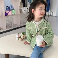 girls babys kids coat jacket outwear tops 2022 cheap spring autumn cotton christmas gift outfits school childrens clothing