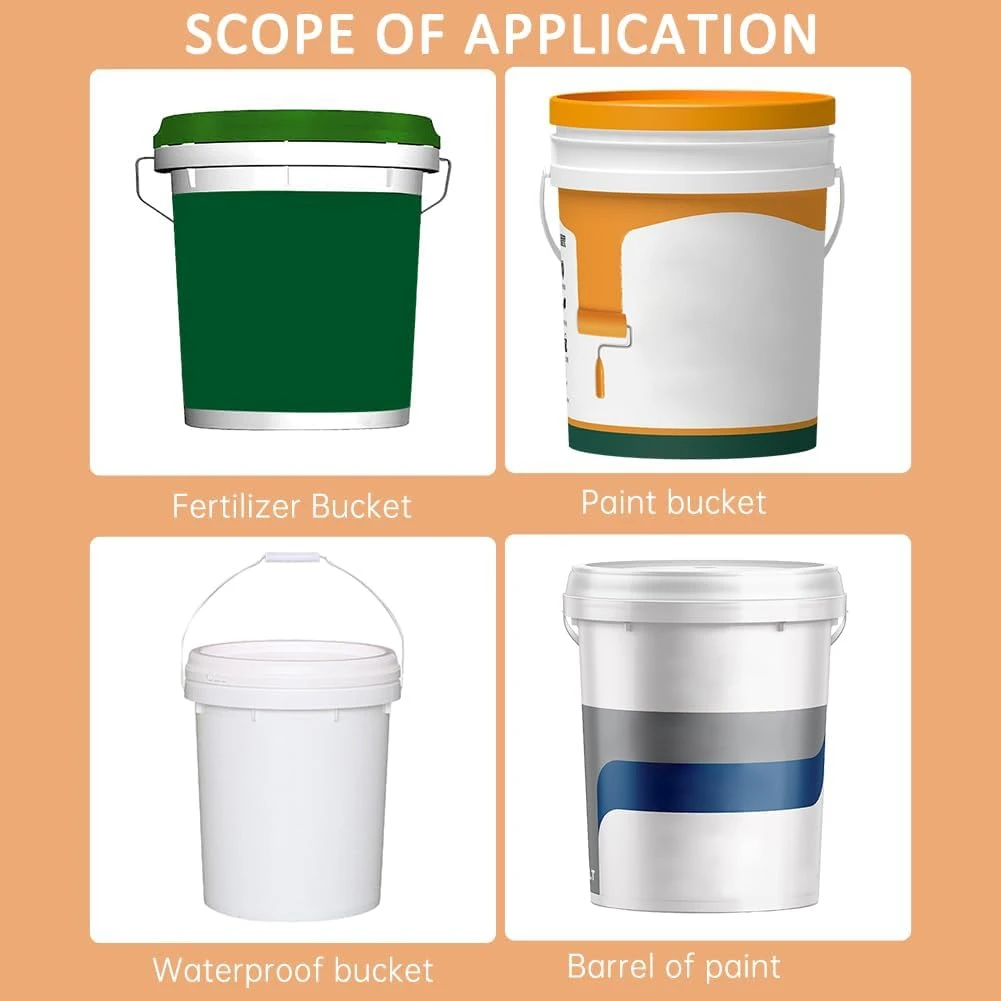 BEAU-2 шт. открывалка для ведра из алюминиевого сплава ручная на 5 галлонов