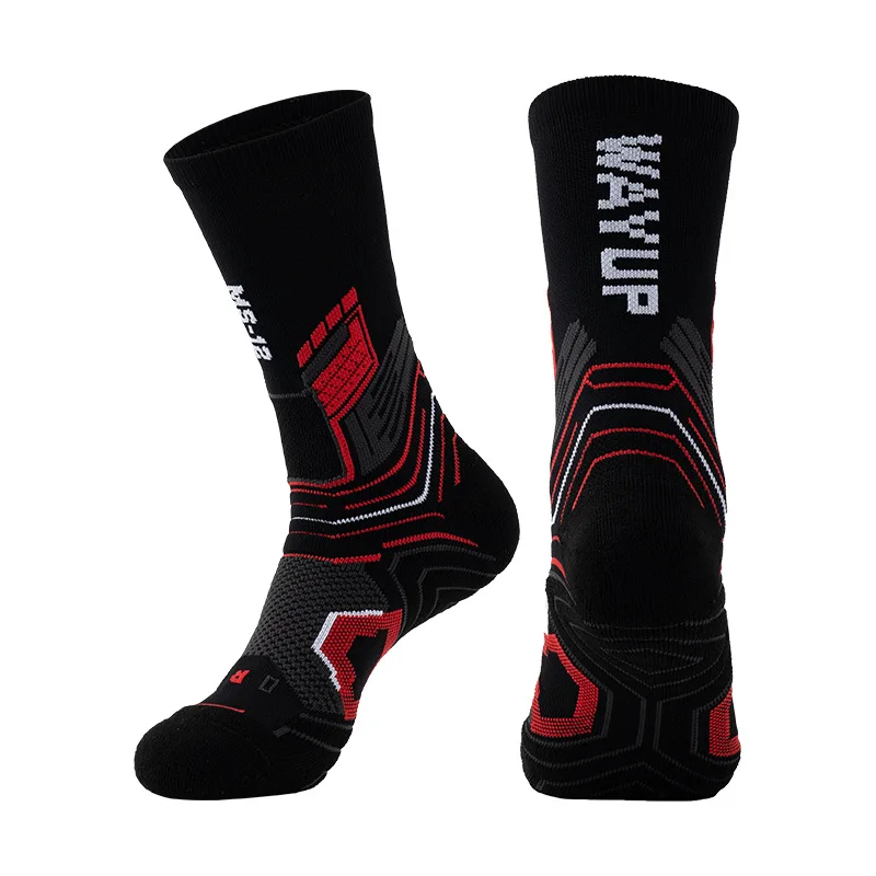 3pair New Basketball Socks Sport For Men Women Outdoor Cycling Climbing Running Breathable Adult Non-Slip Middle Towel Socks