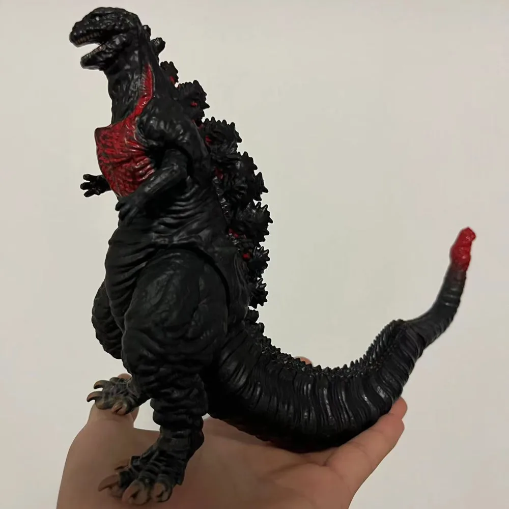 

Godzilla Anime Action Figure Model Red Lotus 17cm Monster Shin Godzilla Figures Soft Glue Dinosaur Kids Toys Movable Doll Gifts