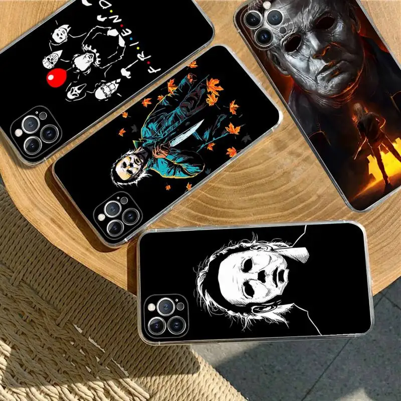 

The Curse Of Michael Myers Horror Movie Phone Case Silicone Soft for iphone 14 13 12 11 Pro Mini XS MAX 8 7 6 Plus X XS XR Cover