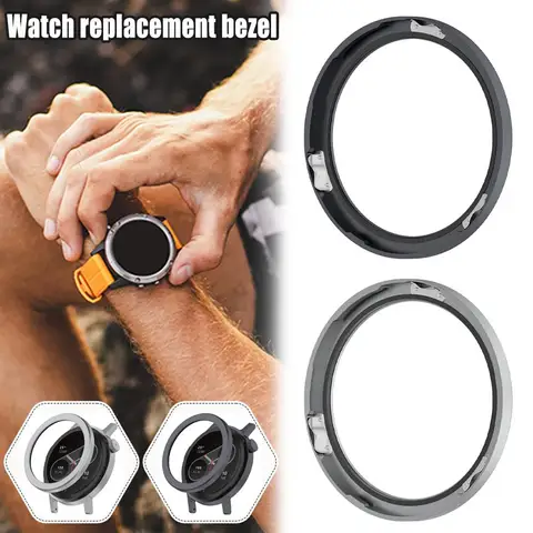 Для часов CMF Pro2 Металлический безель без слов Плоский металлический безель Корпус атмосфера Идеальная защита для часов CMF Аксессуары