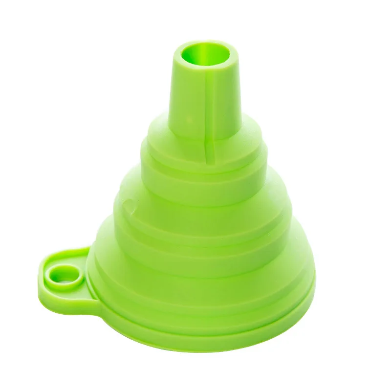 

3 Sizes Silicone Folding Funnels Kitchen Portable Universal Funnel Liquid Fill Transfer Auto Engine Oil Petrol Change Funnel