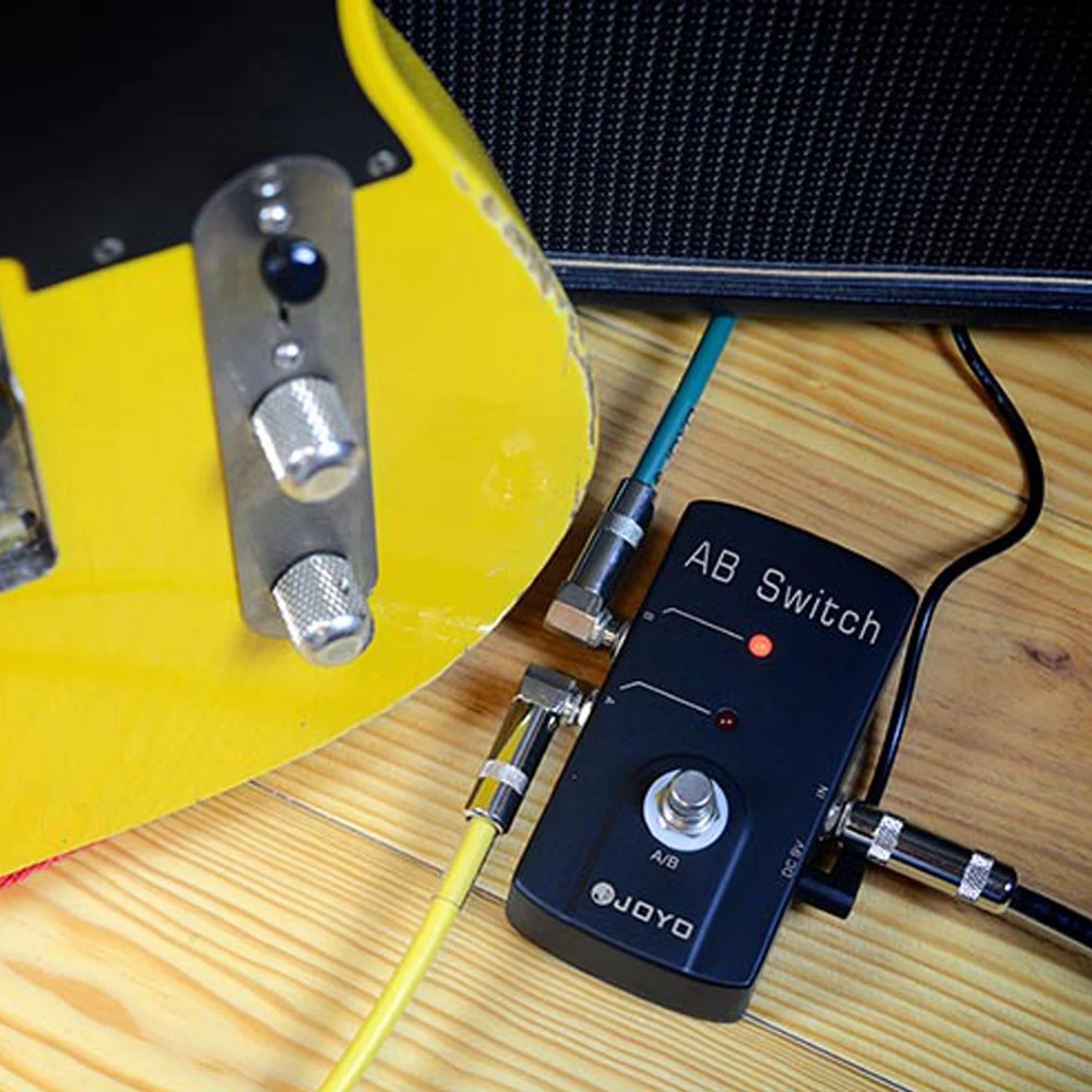 Педаль для гитары педаль создания эффектов AB выбора электрическая искажения