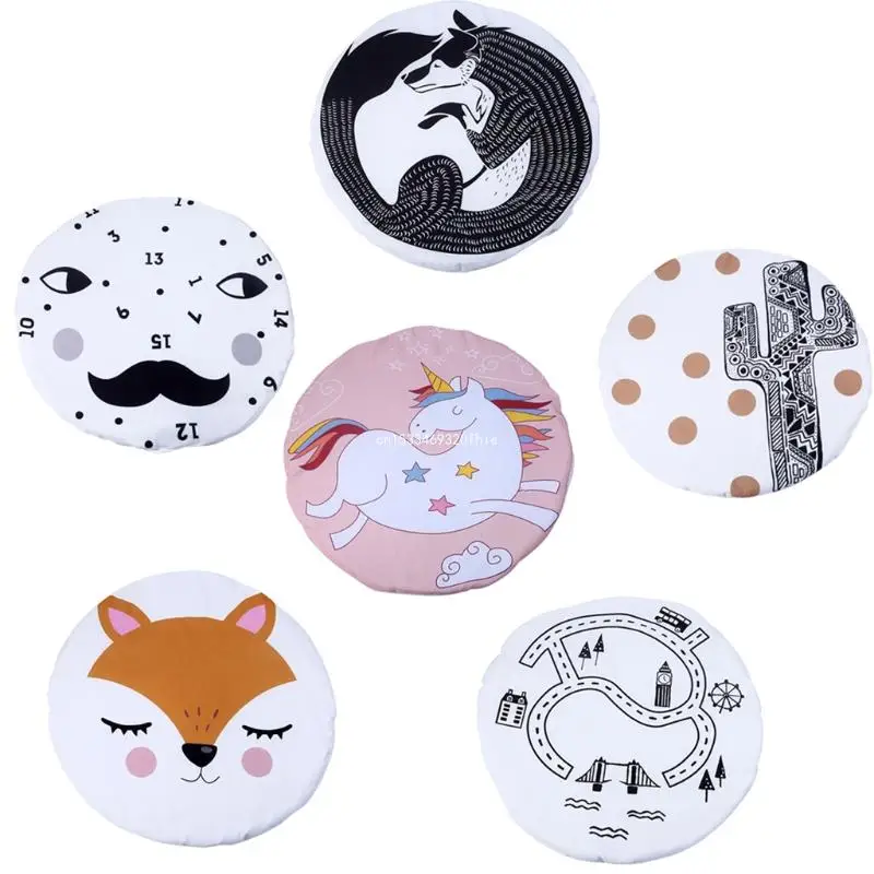 

Круглый ковер, игровой коврик, детские игровые коврики, детское одеяло для ползания, тренажерный зал для игрового коврика/