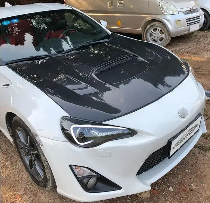 Новинка! Капот из настоящего углеродного волокна для Toyota FT86 GT86 Subaru BRZ 2012-2021