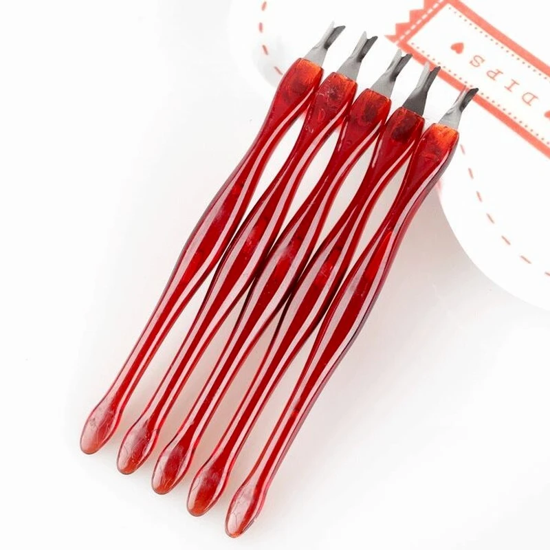 

Средство для удаления омертвевшей кожи, вилка для ногтевого дизайна, средство для удаления кутикулы, толкатель, триммер, нержавеющая сталь, ...