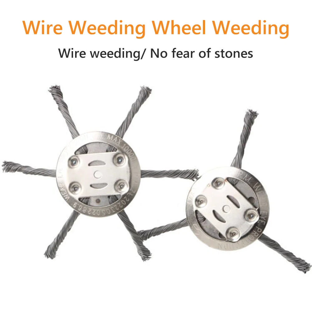 

Износостойкий триммер для травы, лезвие из стальной проволоки, Сменные аксессуары для двора, тротуара, газона