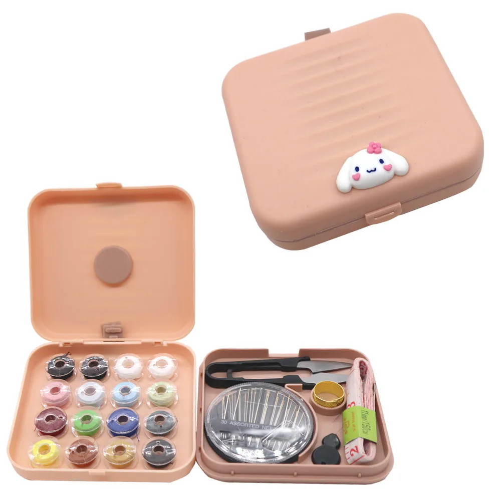 

Kawaii Sanrioed Hello Kitty Kuromi Cinnamoroll My Melody Small Object Storage Box Cartoon Anime Pattern Cute Jewelry Box Gift