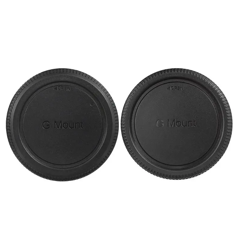 

2022 New Anti Dust Front Rear Lens Camera Body Cover Protector for GFX 50S 50R G Mount Cameras Accessories