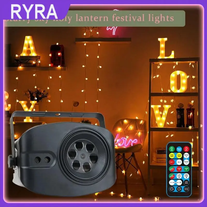 

13W New Christmas 48 Pattern Christmas Party Lights Santa Claus Dynamic Animation Lights Music Sound Control Strobe Projector