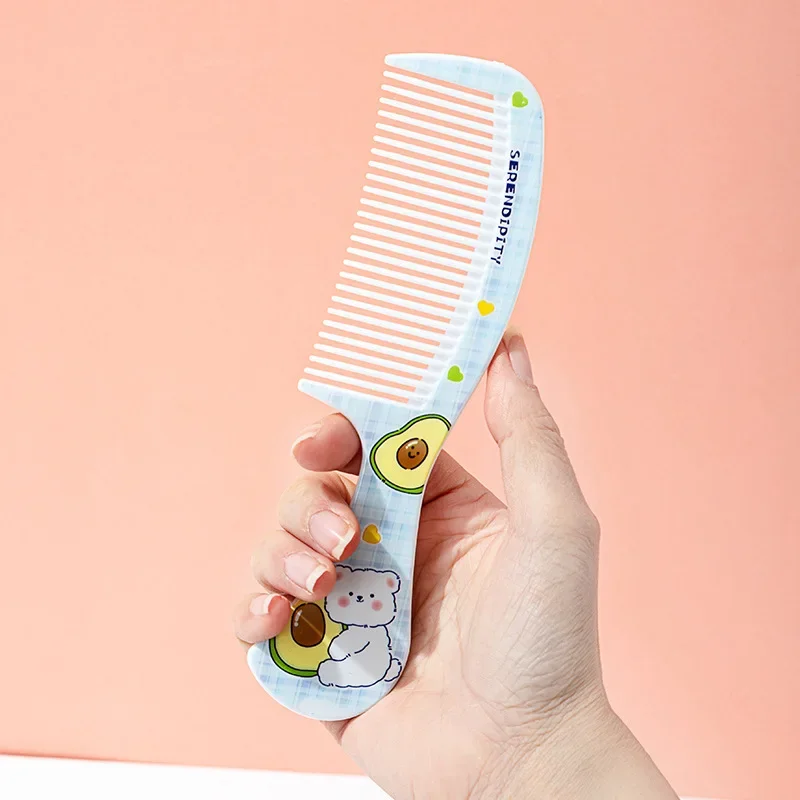 1 шт. детская парикмахерская расческа с фруктами антистатическая дикой ручкой