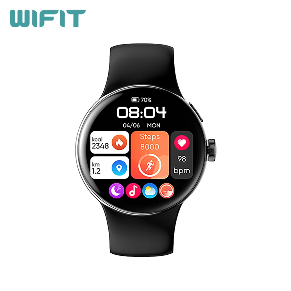 

Смарт-часы WIFIT R1 с дисплеем 1,3 дюйма, 360 * пикселей