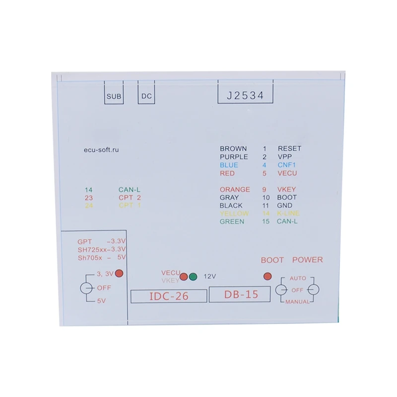 J-TAG для K-TM FLASH через J2534 работает ECU-Soft программатор OBD