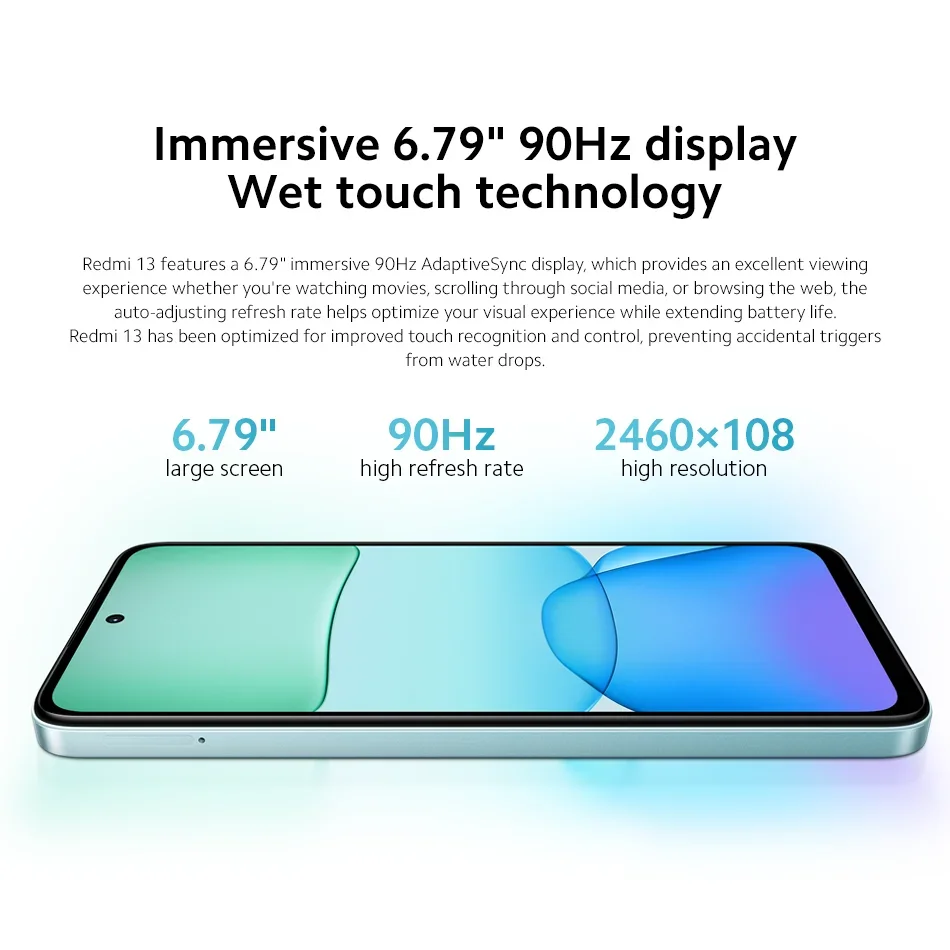Смартфон Xiaomi Redmi 13 4G 6/128ГБ 8/256ГБ global