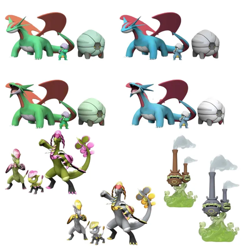 

Коллекция настольных игр 1/20 Uu с аниме покемоном саламансом Weezing, детские игрушки, подарки на день рождения и Рождество