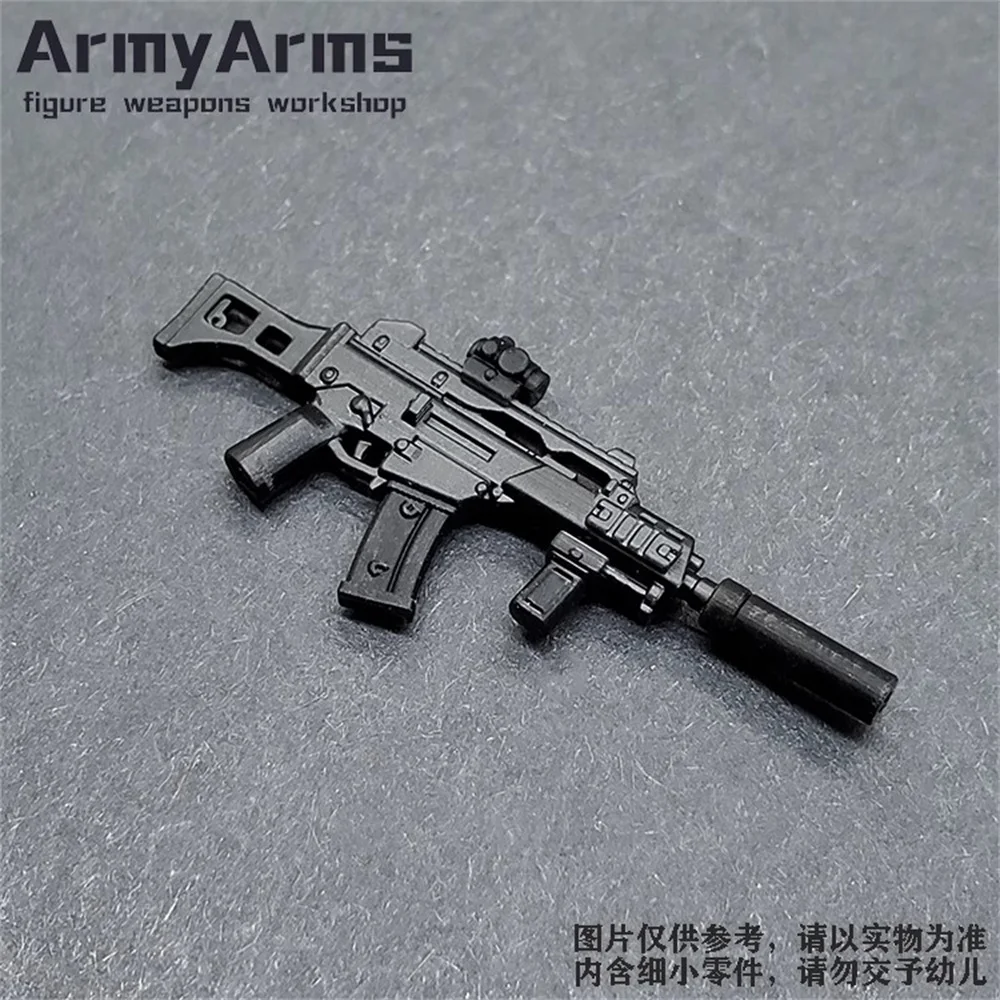 Фото Равлик ArmyArms 1/50 Кукла-солдат около 4 см G36 Модель винтовки Игрушечные аксессуары Не запуск подарок на складе №2