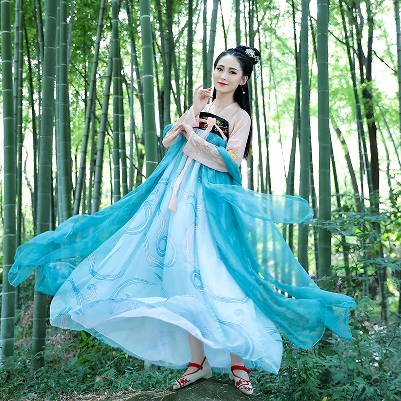 

Женская юбка в китайском стиле, с вышивкой