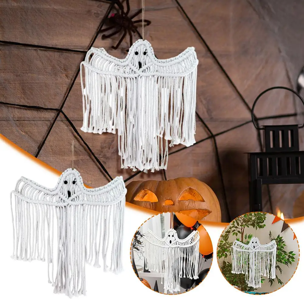 

Halloween Hanging Ghost Decorations Ornament Halloween Decorations For Home Outdoor Hanted House Party Favors R8P4