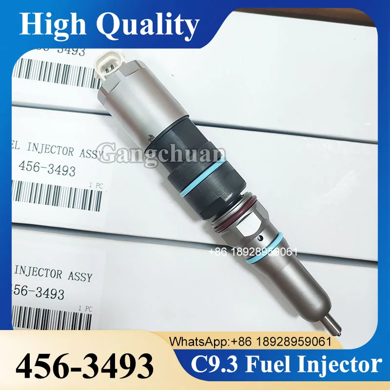 456-3493 3563493 C9.3 топливный инжектор двигателя для гусеничного экскаватора Топливная