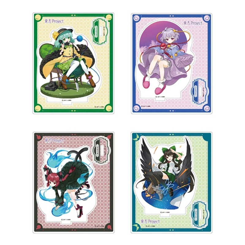 Фото Игра Touhou Project, акриловая кукла-подставка, аниме Reiuji Utsuho Kaenbyou Rin Komeiji Satori, фигурка, модель, тарелка, игрушка для косплея в подарок №1
