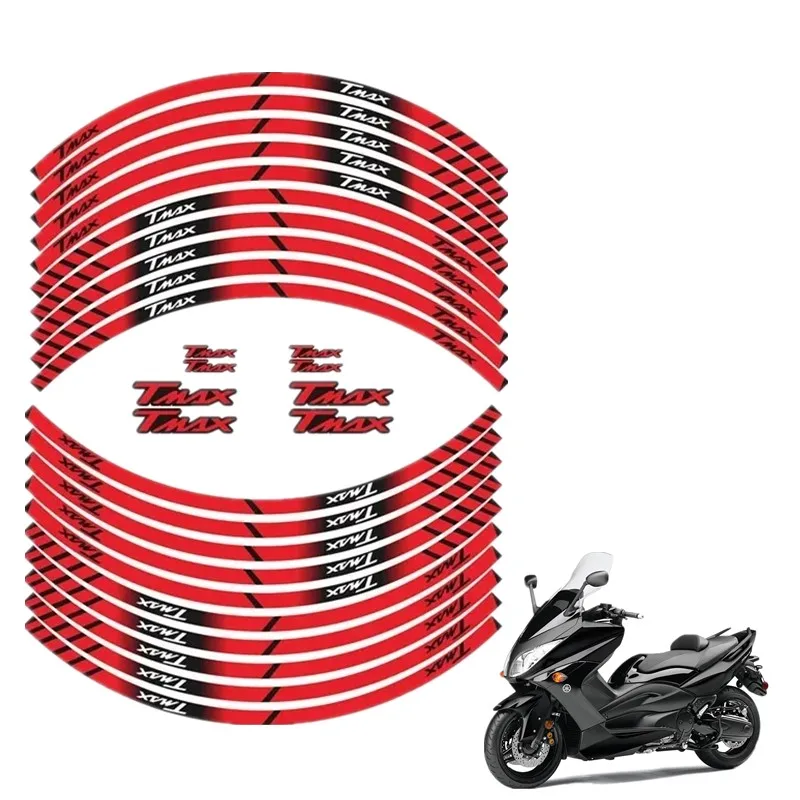 Запчасти для мотоциклов YAMAHA TMAX 500 530 560 контурное колесо декоративная наклейка