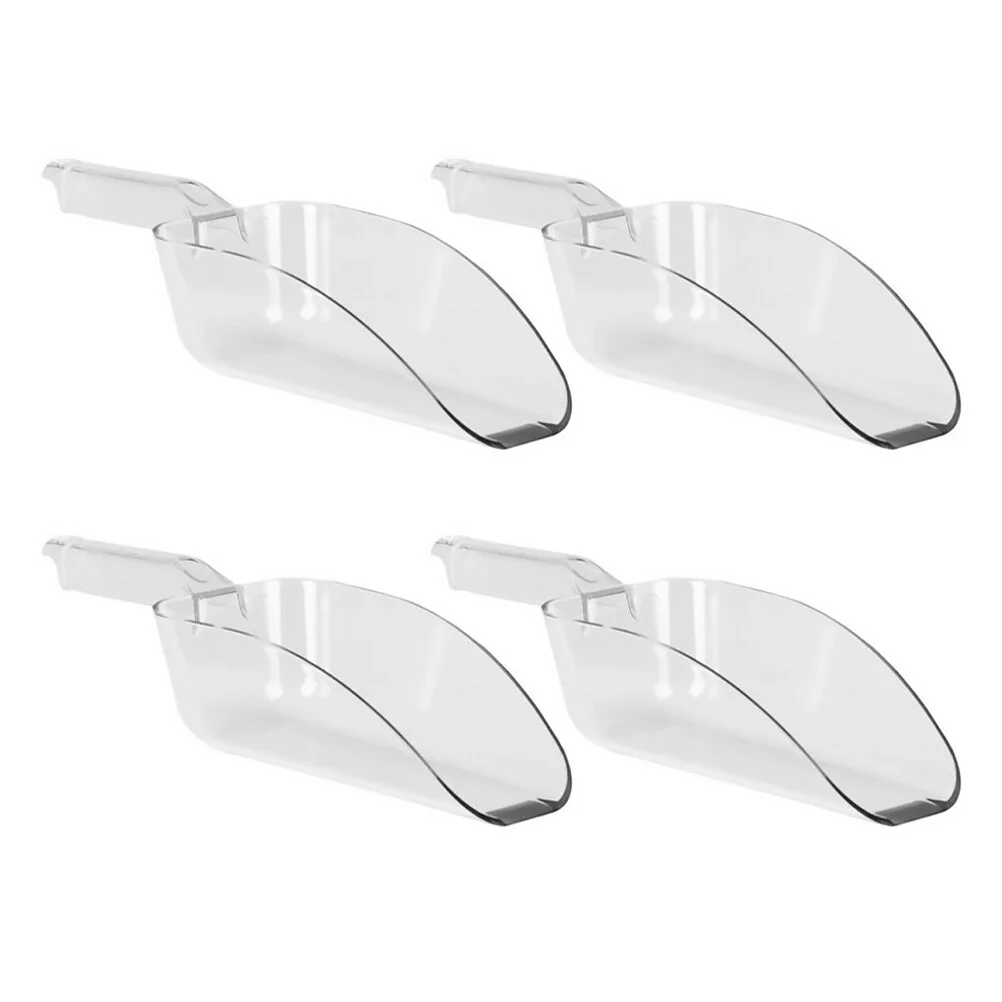 

4 шт., пластиковые ложки для рисовых хлопьев