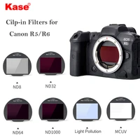 kase built in cmos protector mcuvneutral density nd1000 nd64 nd8light pollution filter for canon r5r6 camera