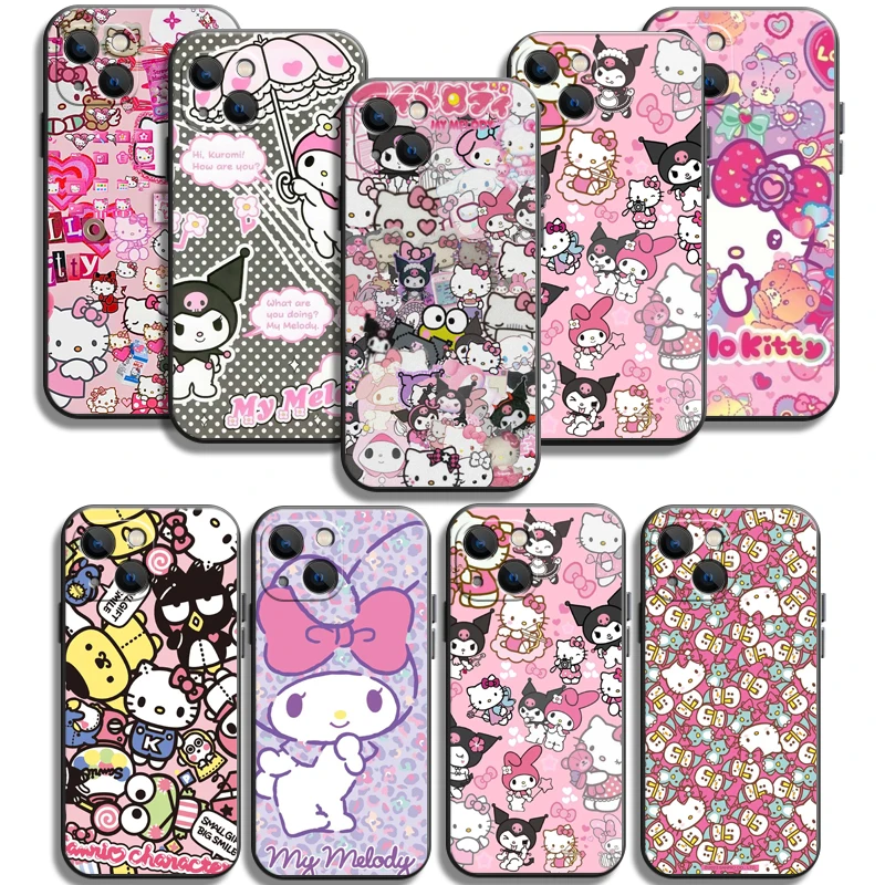 

Kuromi Hello Kitty Phone Cases For iPhone 7 8 SE2020 7 8 Plus 6 6s 6 6s Plus X XR XS MAX Soft TPU Shockproof Carcasa