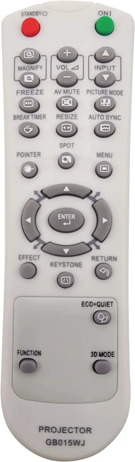 

Remote Control For Sharp PG-LS2000, PG-LW2000, PG-LW3000, PG-LW3500, PG-LX2000, PG-LX3000, PG-LX3500 projectors