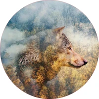 wolf 15 16 17 made with your size soft spare wheel tire cover