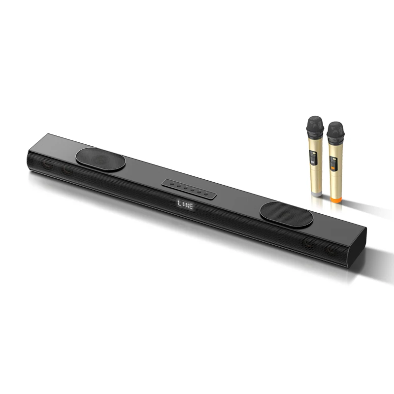 

High Quality Sound Bar With Subwoofer Home Theater Wireless Portable Bluetooths Sound Bar Speakers With LED Screen