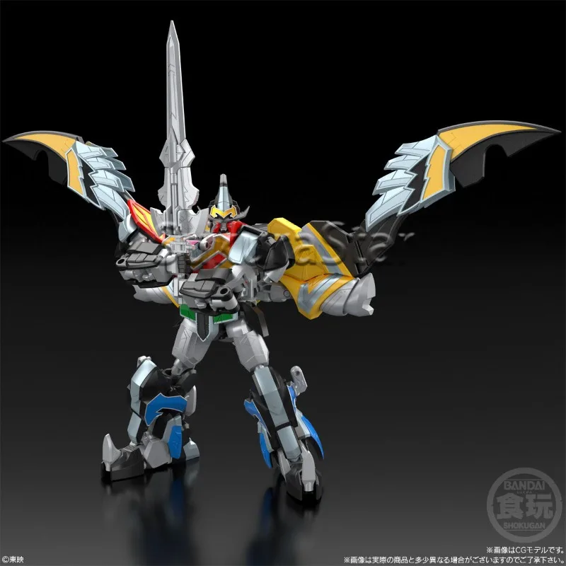 Фото В наличии: Коллекционная сборная фигурка Bandai SMP Mahou Sentai Magiranger MagicKing, 17,5 см, аниме-модель, игрушка №3