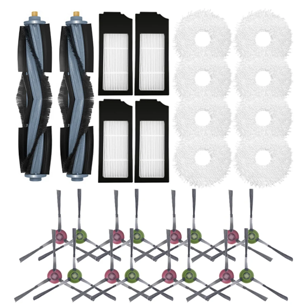 

Для робота-пылесоса ECOVACS X1 TURBO X1 OMNI, основная щетка, боковые щетки, фильтры НЕРА, насадка на швабру, мешки для пыли, аксессуары
