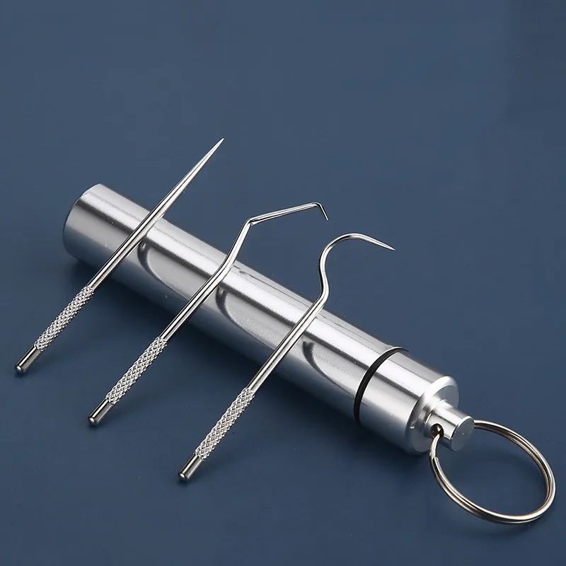 Уличная портативная вилка для фруктов из нержавеющей стали повседневного