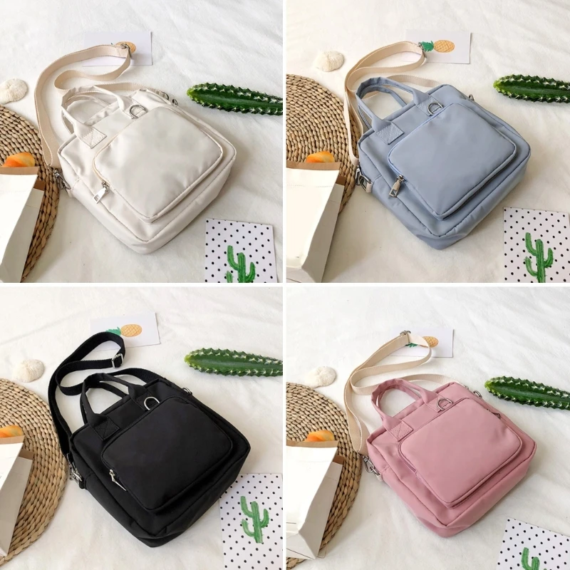 

Harajuku Crossbody Bags for Women High School Girls Messenger Large Capacity Handbags School Book Bag JK Shoulder Bag