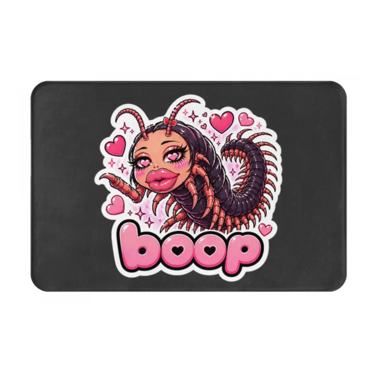 Фото Коврик для прихожей Sexy Scolopendra - Boop, уличный коврик для входной двери в загородный дом, легко чистится, коврик для входной двери №1